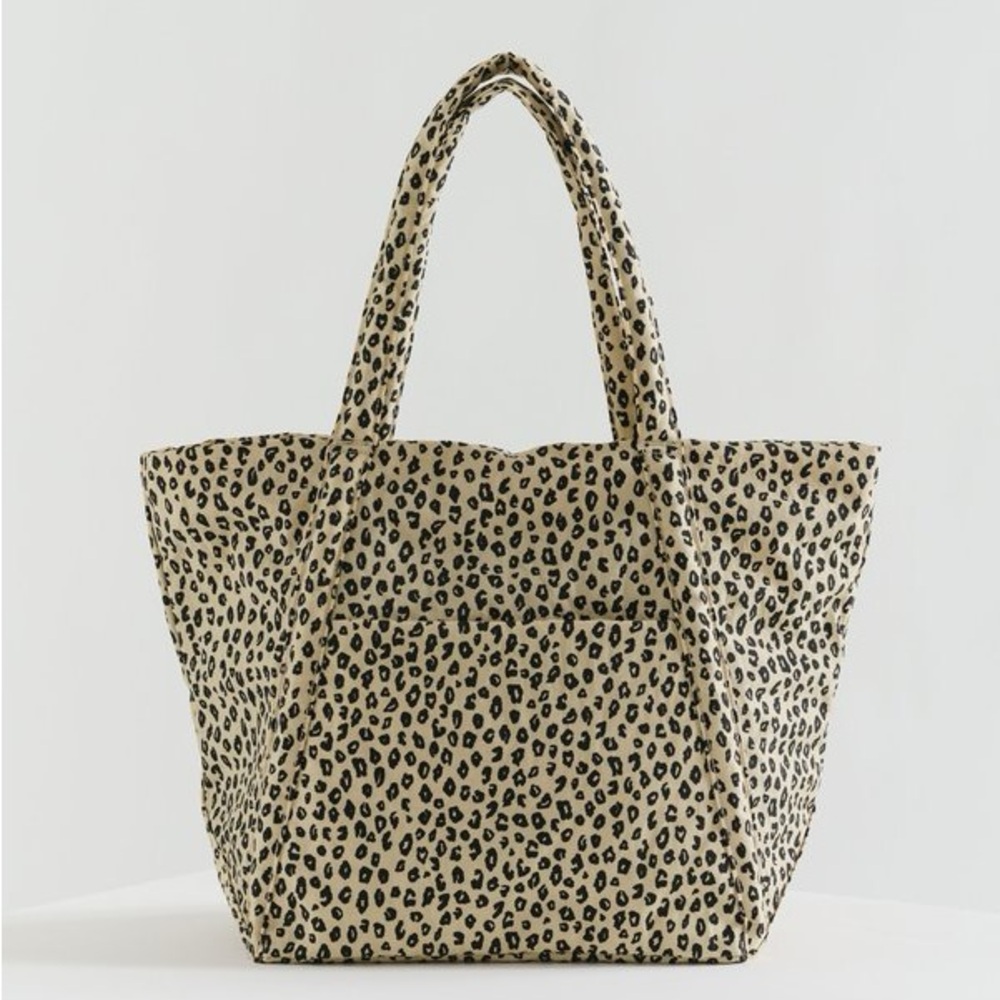 Baggu Cloud Bag in Honey Leopard